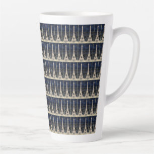 Eiffel Tower Pattern Milchtasse