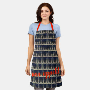 Eiffel Tower Pattern Schürze