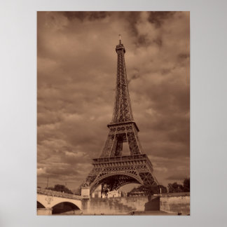 Eiffel Tower Picture Poster