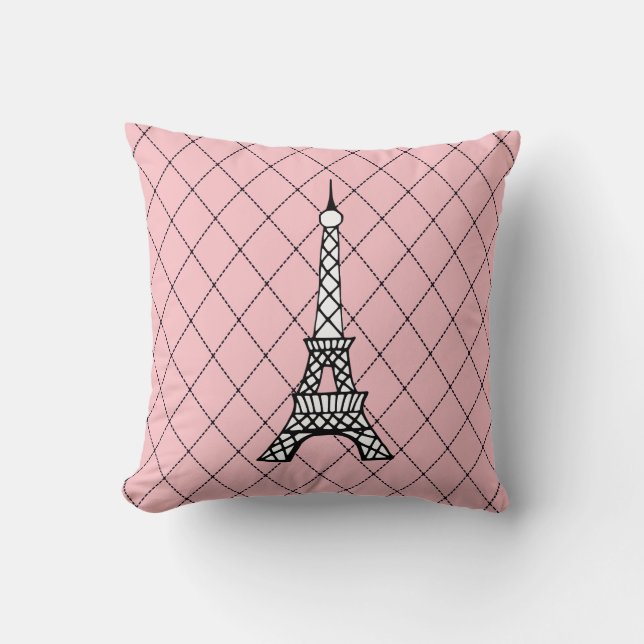 Eiffel Tower Pillow Kissen (Vorderseite)
