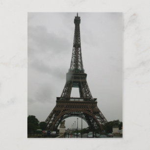 Eiffel Tower Postcard Postkarte