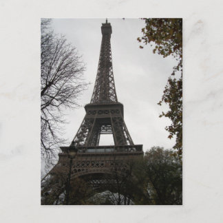 Eiffel Tower Postcard Postkarte