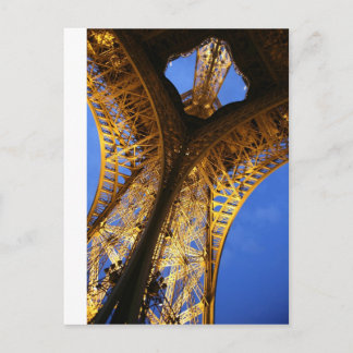 Eiffel Tower Postcard Postkarte