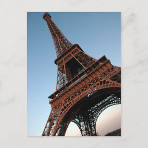 Eiffel Tower Postcard Postkarte