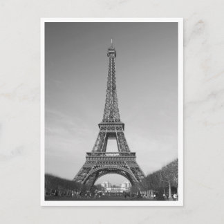 Eiffel Tower Postcard Postkarte