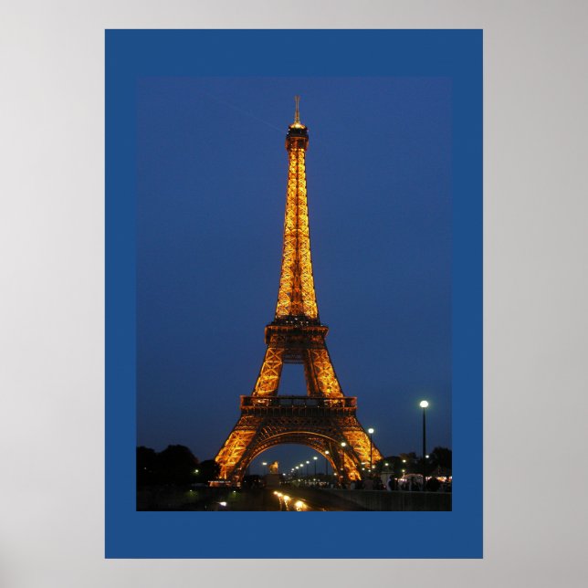 Eiffel Tower Poster (Vorne)