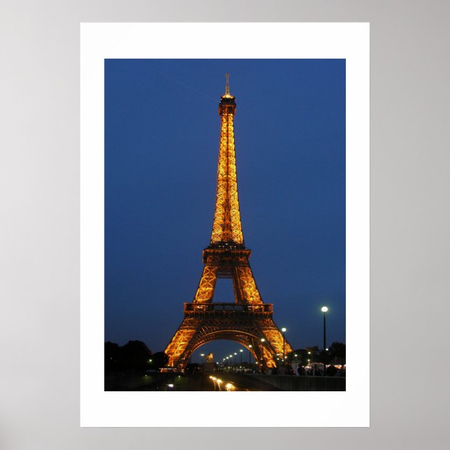 Eiffel Tower Poster (Vorne)