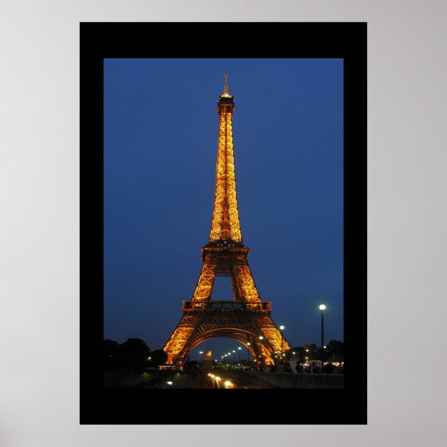Eiffel Tower Poster (Vorne)