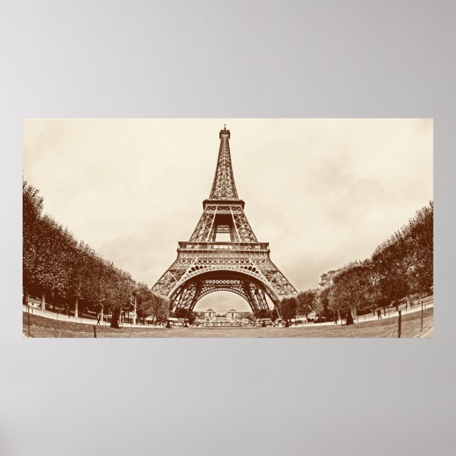 Eiffel Tower Poster (Vorne)