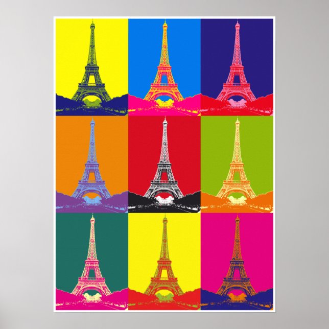 Eiffel Tower Poster (Vorne)