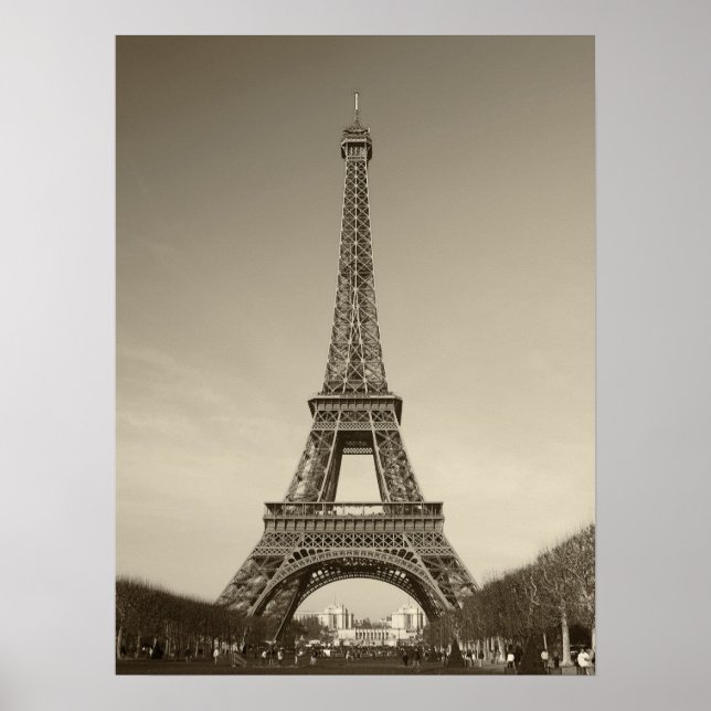 Eiffel Tower Poster (Vorne)