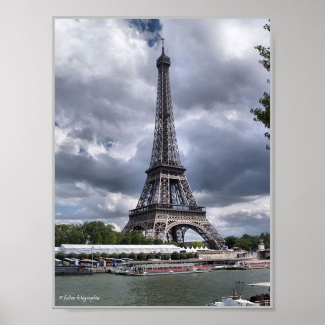 Eiffel Tower Poster (Vorne)