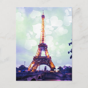 Eiffel Tower Postkarte