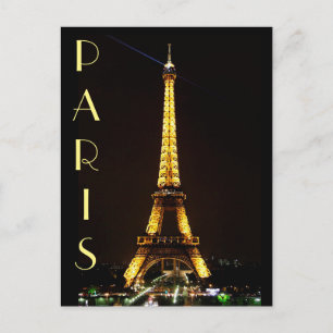 Eiffel Tower Postkarte