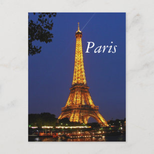 Eiffel Tower Postkarte