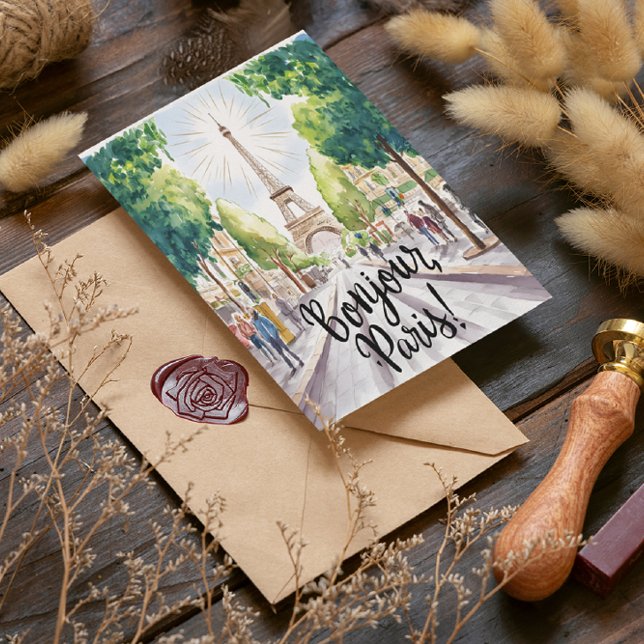 Eiffel Tower Postkarte (Von Creator hochgeladen)