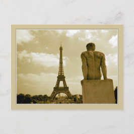 Eiffel Tower Postkarte