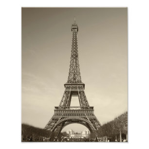 Eiffel Tower Print Fotodruck