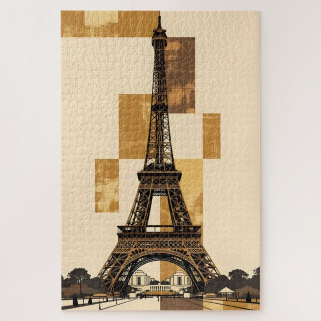 Eiffel Tower Puzzle (Vertikal)