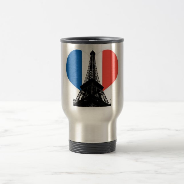 Eiffel Tower Reisebecher (Mittel)
