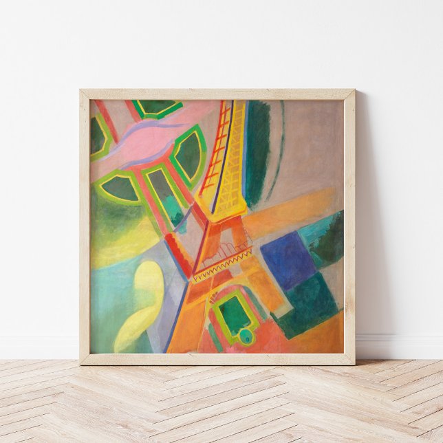 Eiffel Tower | Robert Delaunay Poster (Von Creator hochgeladen)