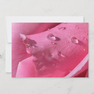 Eiffel Tower Rose Notecard Dankeskarte