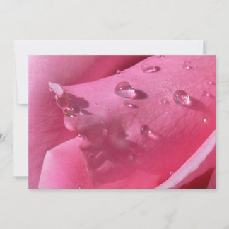 Eiffel Tower Rose Notecard Dankeskarte