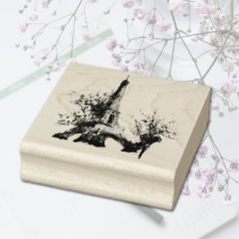 Eiffel Tower Rubber Briefmarke Gummistempel