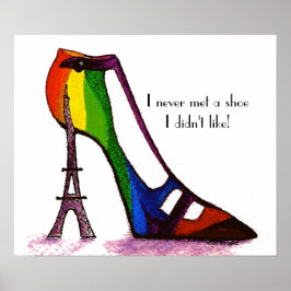 Eiffel Tower Showposter Poster