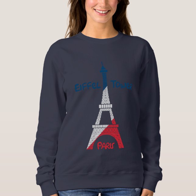 Eiffel Tower Sweatshirt (Vorderseite)