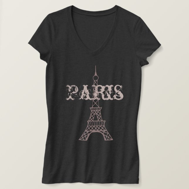 Eiffel Tower T Shirt (Design vorne)