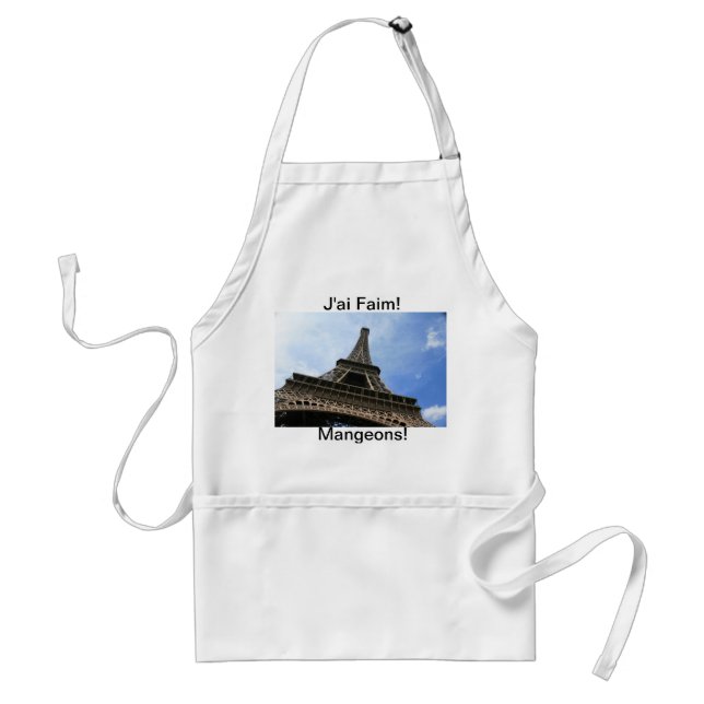 Eiffel-Turm-Schürze Schürze (Vorne)