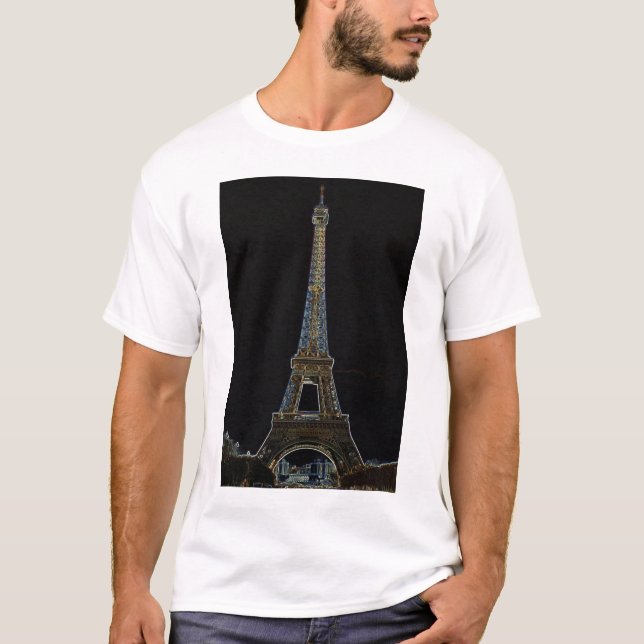 Eiffel-Turm-T - Shirt (Vorderseite)
