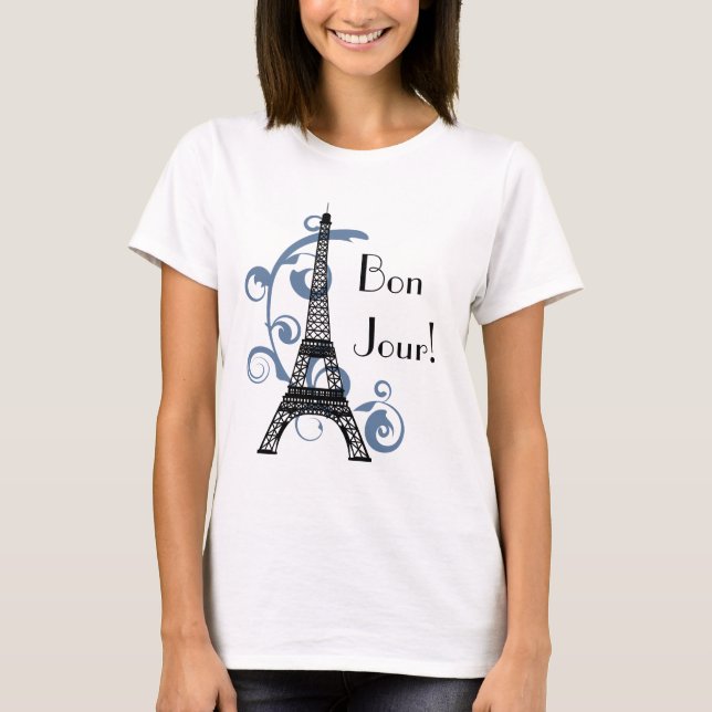 Eiffel-Turm-T - Shirt (Vorderseite)