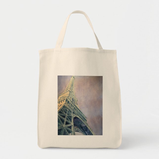 Eiffel-Turm-Taschen-Tasche Tragetasche (Vorne)