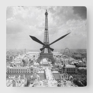 Eiffel-Turm, Vintage Uhr Paris Frankreich