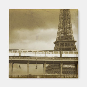 Eiffel-Turm-Vintager Magnet