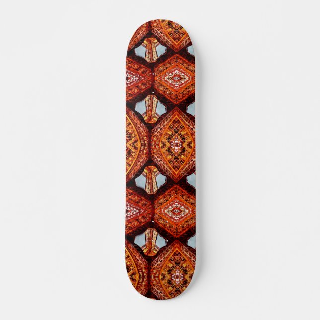 Eiffelturm Abstrakt, 7 3/4" Skateboard Deck (Vorne)
