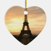 Eiffelturm am Sonnenaufgang vom Trocadero