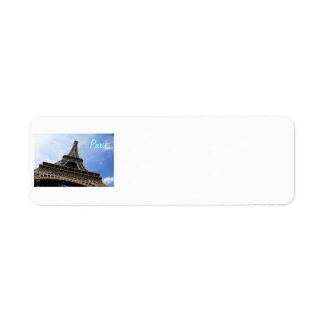 Eiffelturm-Aufkleber (Vorne)