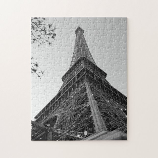 Eiffelturm b/w puzzle (Vertikal)