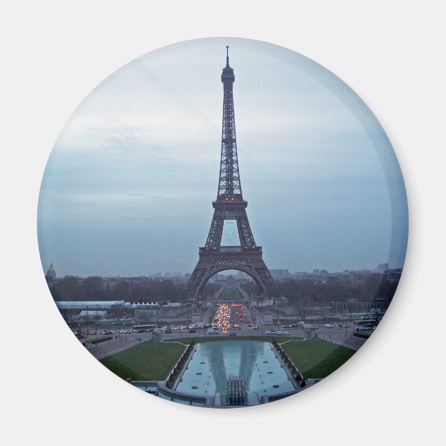 Eiffelturm bei Morgendämmerung - Magnet (Vorne)