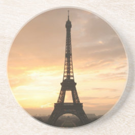 Eiffelturm bei Sonnenaufgang. Getränkeuntersetzer