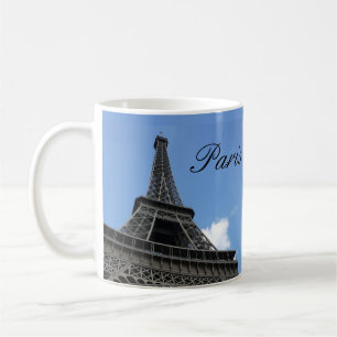 Eiffelturm, Blue Sky, Paris, Frankreich Kaffeetasse