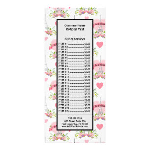 Eiffelturm Blumen Rosa Herzen Paris Französisch Werbekarte