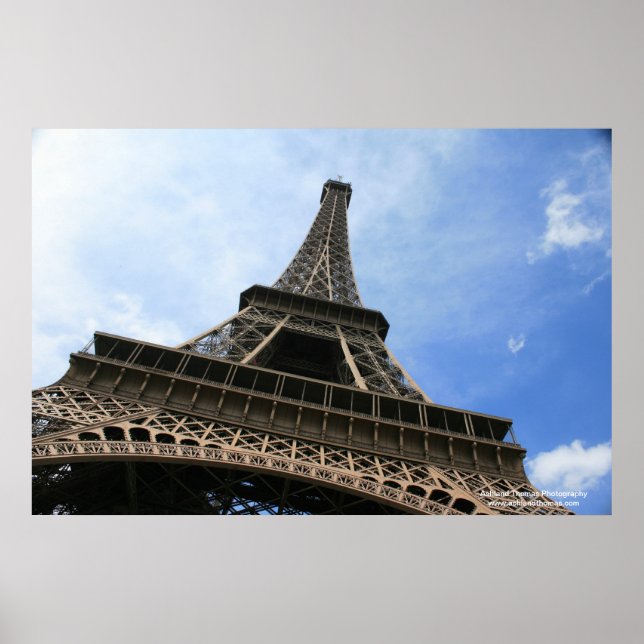Eiffelturm-Druck Poster (Vorne)
