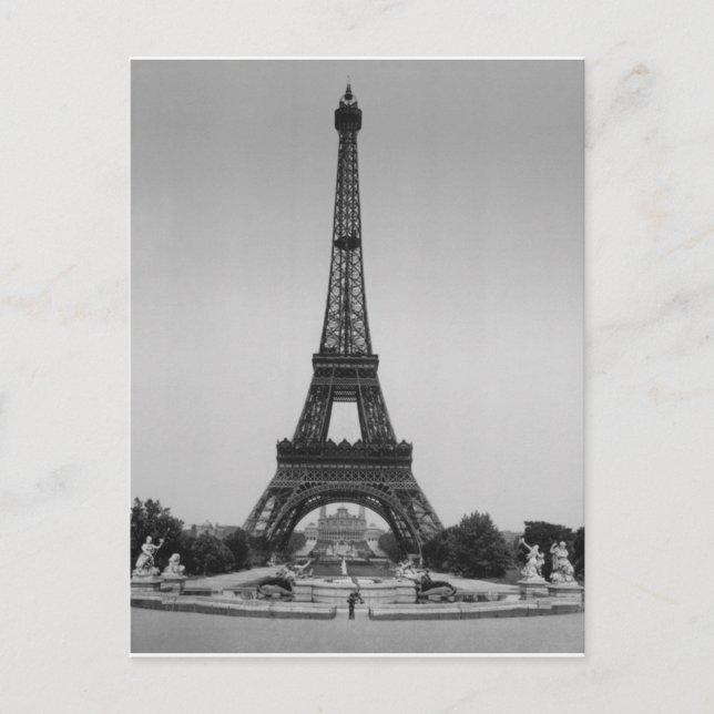 Eiffelturm, Exposition Universal - 1900 Paris Postkarte (Vorderseite)