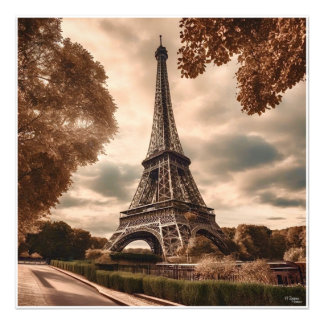 Eiffelturm fotodruck