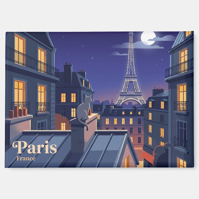 Eiffelturm Frankreich Magnet (Vorderseite)