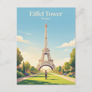 Eiffelturm Frankreich Postkarte